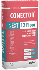 CONECTOR® NEXT 12 Floor Клей Усиленный С1 ТЕ, ГОСТ Р 5638
