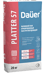 Dauer PLATTER® 57 Наливной пол армированный быстротвердеющий