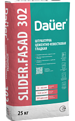 Dauer SLIDER® 302 Штукатурка цементно-известковая гладкая