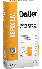 Dauer TEFIX LM Кладочный раствор для теплой керамики