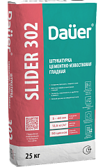 Dauer SLIDER® 302 Штукатурка цементно-известковая гладкая