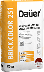 Dauer BRICK.COLOR 251 цветная кладочная смесь армированная