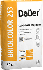 Dauer BRICK.COLOR 253 кладочная смесь для рядового кирпича