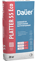 Dauer PLATTER® 55 Eco Наливной пол универсальный быстротвердеющий