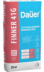 Dauer FINNER® 41G Шпатлевка цементная финишная серая