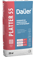 Dauer PLATTER® 55 Наливной пол универсальный быстротвердеющий