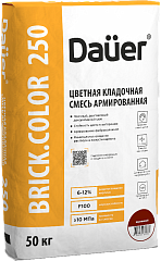 Dauer BRICK.COLOR 250 цветная кладочная смесь армированная