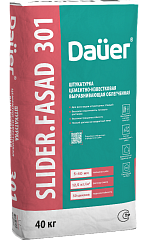 Dauer SLIDER® 301 Штукатурка цементно-известковая выравнивающая облегченная