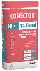 CONECTOR® NEXT 14 Fasad Клей Профессиональный С1 TЕ,  ГОСТ Р 56387